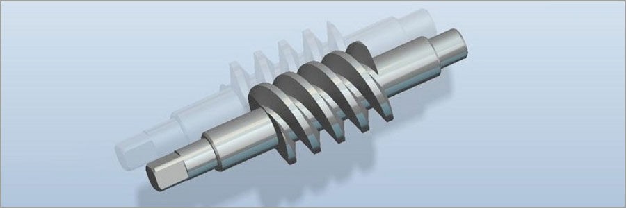 worm gear shaft 