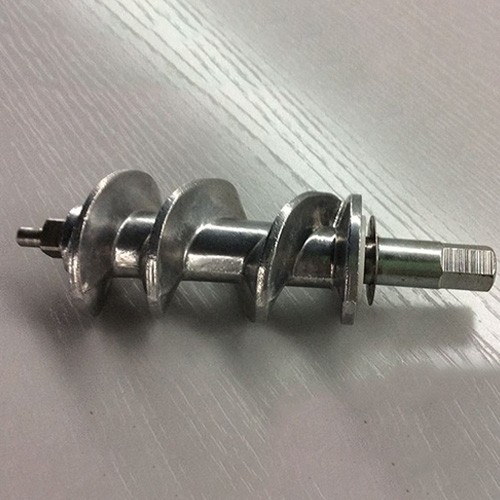 aluminum die casting parts meat grinder screw