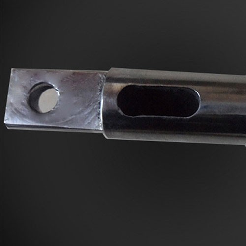 Precision machining round head metal shaft