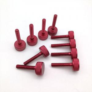 cnc turning red oxidation threads screw  